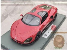 BBR 1/18 Alfa Romeo 33 Stradale Dark red Resin Diecast Model Car Display Gifts