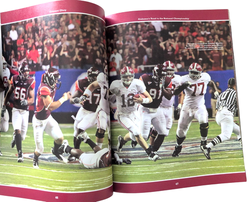 Lot 2 Alabama Crimson Tide Magazines Special Sports Illustrated Crimson Glory - Picture 7 of 11