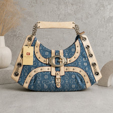 Gussaci Handtasche | Y2K | Vintage | Denim Ba...