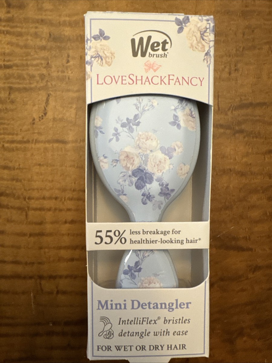 LoveShackFancy Blue Floral Detangler Set LoveShackFancy | Accessories | Loveshackfancy Blue Floral  main image 2