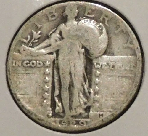 Silver Quarter - Standing Liberty - 1929-D [824]