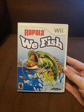 Rapala We Fish Nintendo Wii Action Adventure Video Game Very Good Condition
