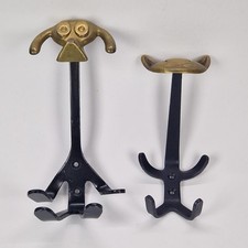 Vintage Soviet Clothes Key Hangers Dog Cat Wall Hook Walter Bosse Style USSR 70s