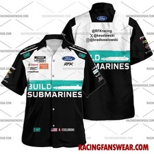 Brad Keselowski Nascar Racing 2025 Uniform Apparel Clothes Hawaiian Shirt