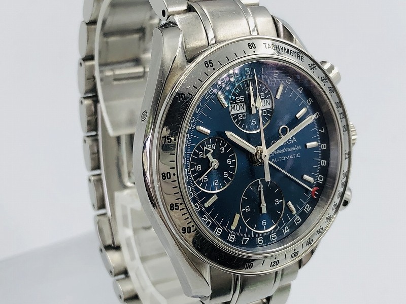 OMEGA Men s SPEEDMASTER 3523 80 Automatic Watch Blue Chronograph Triple omega-men-s-speedmaster-3523-80-automatic-watch-blue-chronograph-triple