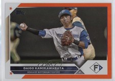 2023 NPB Nippon Professional Baseball Orange Foil 5/25 Daigo Kamikawabata 0c4