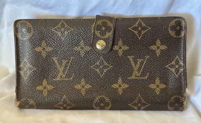 Vintage LOUIS VUITTON MALLETIER Brown Monogram 7” X 4” / #884FC Preowned (Read)