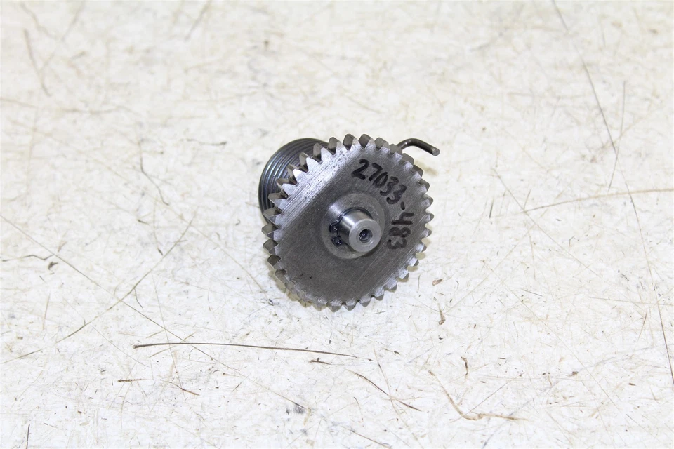 Kawasaki KX 100 2008 eje de arranque pateador resorte de engranaje Foto 4 de 4