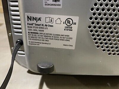 Restored Ninja DT200 Foodi-8-in-1-XL Pro Air Fry Oven Large Countertop