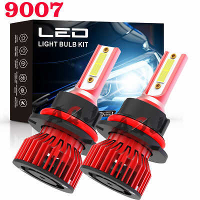 2x9007 LED Headlight Bulb High/Low Beam For Ford Mustang Gt Svt Cobra 1999-2003