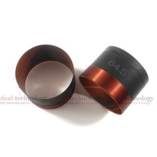 2pcs 64.5MM Audio Bass Speaker Voice Coil Subwoofer Woofer Sound 2 Layers