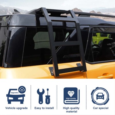  Side Climbing Ladder Rack Window Extension For Ford Bronco Sport Exterior Acces