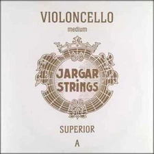 Jargar Superior 4/4 Cello A, Medium Gauge, Authorized Dealer
