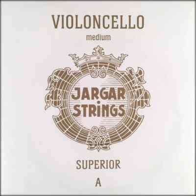 Jargar Superior 4/4 Cello A, Medium Gauge, Authorized Dealer