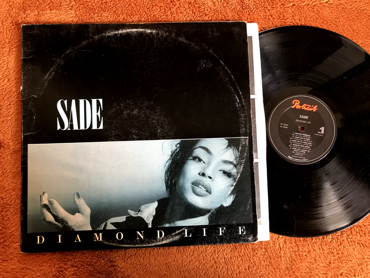 Sade Diamond Life Vinyl LP 1985 portrait FR39581 Smooth Operator
