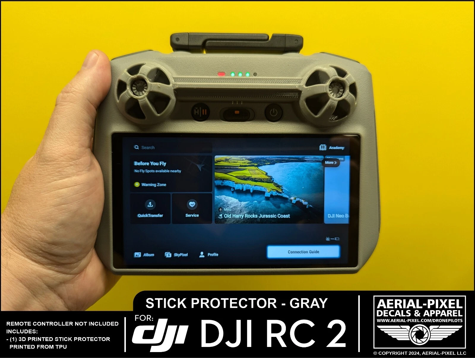 Transportschutz-Clip Für DJI Mavic 2 Pro/Zoom & Air – Orange, Made In Germany, 3D-gedruckt