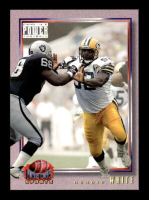 1993 Pro Set Power Update #PMUD8 Reggie White    Green Bay Packers   Football