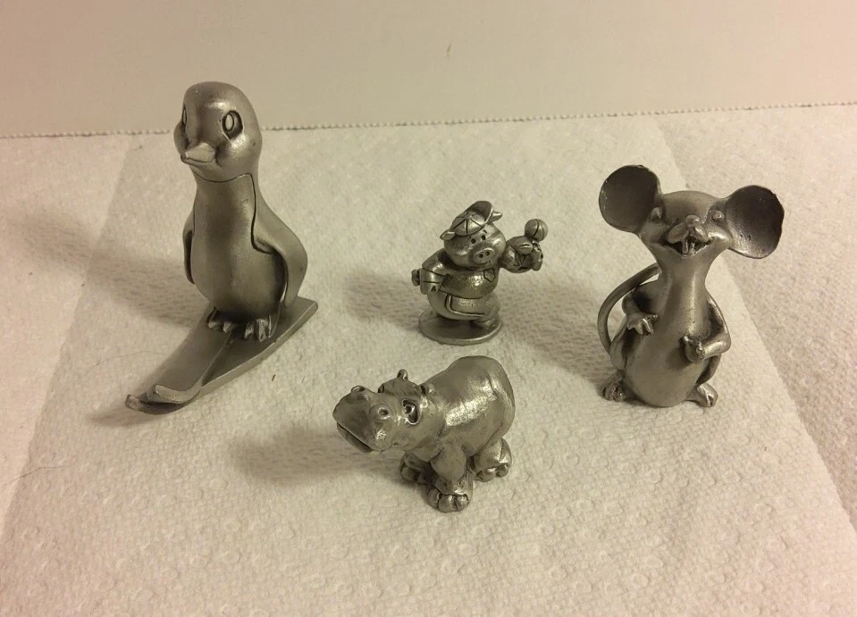Hudson Pewter Figurines In Collectible Pewter Metalware for sale