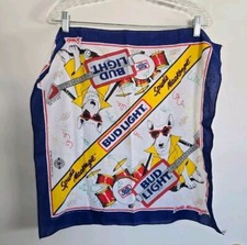 Vintage Budweiser Spuds Makenzie Bandana Made In The USA