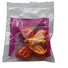 Barbie Butterfly Mirror Clip Happy Meal Toy McDonalds #4 2002 