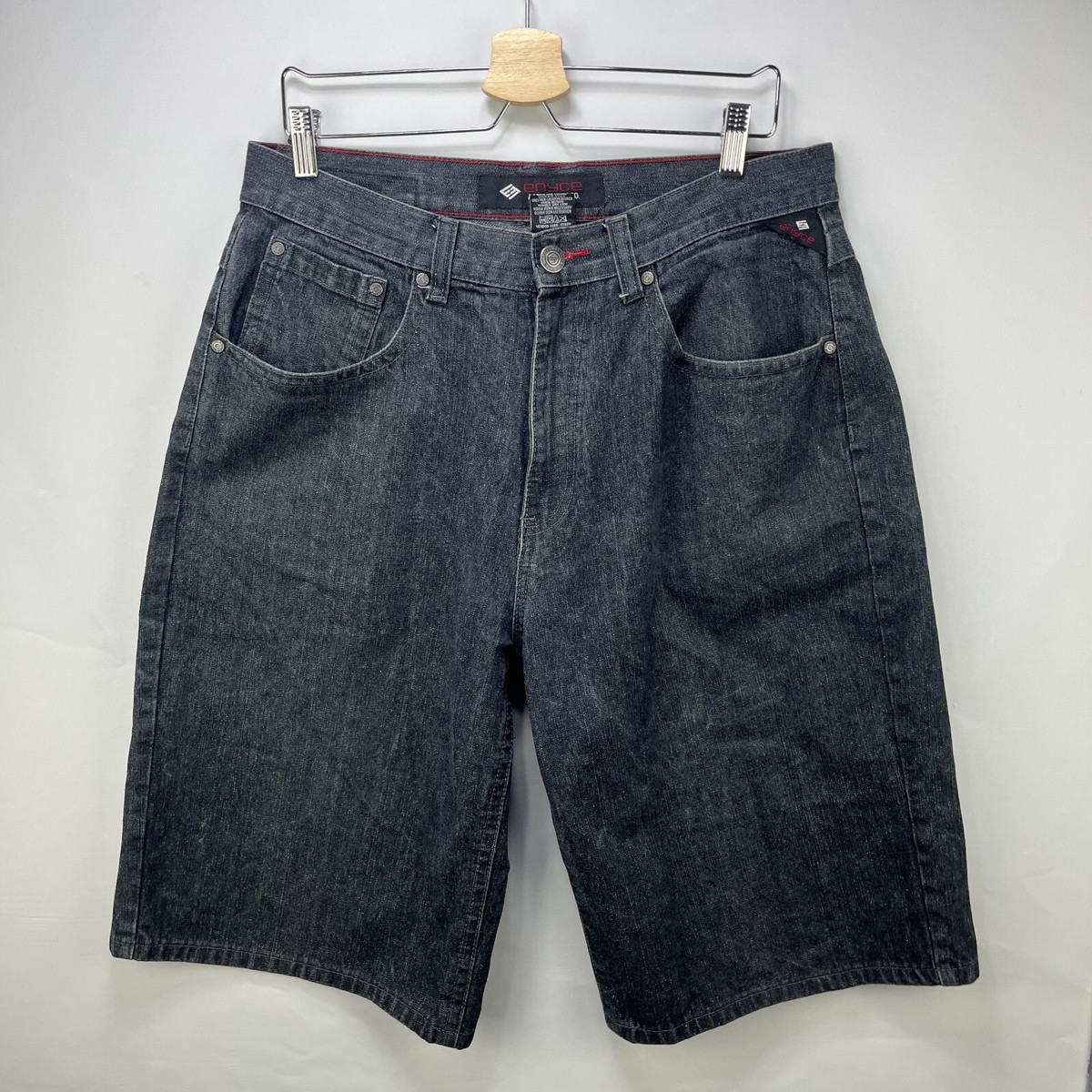 Vintage Y2K ENYCE Sean Combs Sean John Jorts Denim Shorts 36