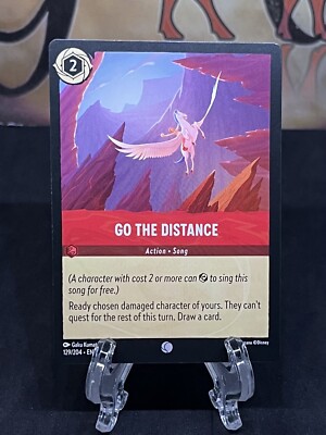 Disney Lorcana Rise of the Floodborn Go The Distance #129 Common Ruby