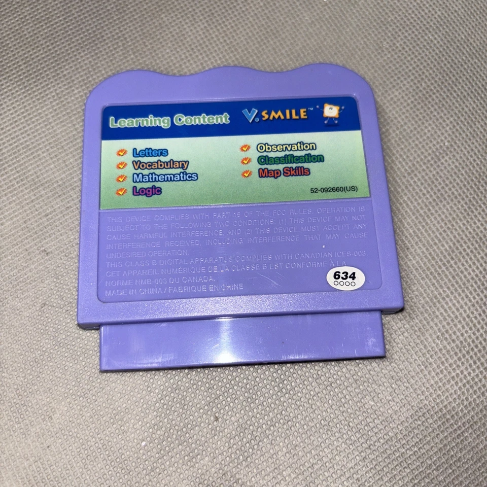 Disney Pixar Cars: Rev It Up In Radiator Springs [VTech V.Smile] Game Cartridge - Image 2 of 2