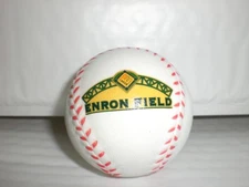 ENRON FIELD RUBBER BASEBALL BALL SET OF 2 BALLS "RARE"