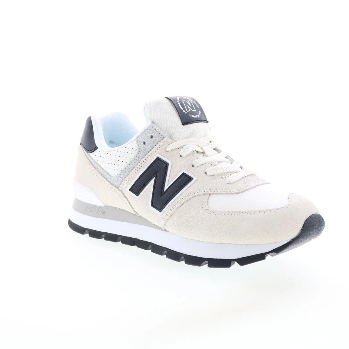 New Balance 574 Rugged Herren Beige Wildleder Sportschuh | eBay