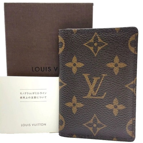 Louis Vuitton モノグラム ケース Louis Vuitton Damier Brazza Infinie Portefeuille Leather Folding