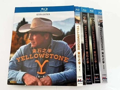 Yellowstone: Season 1-4 8-Disc  Seal Box All RegionPlay NEW