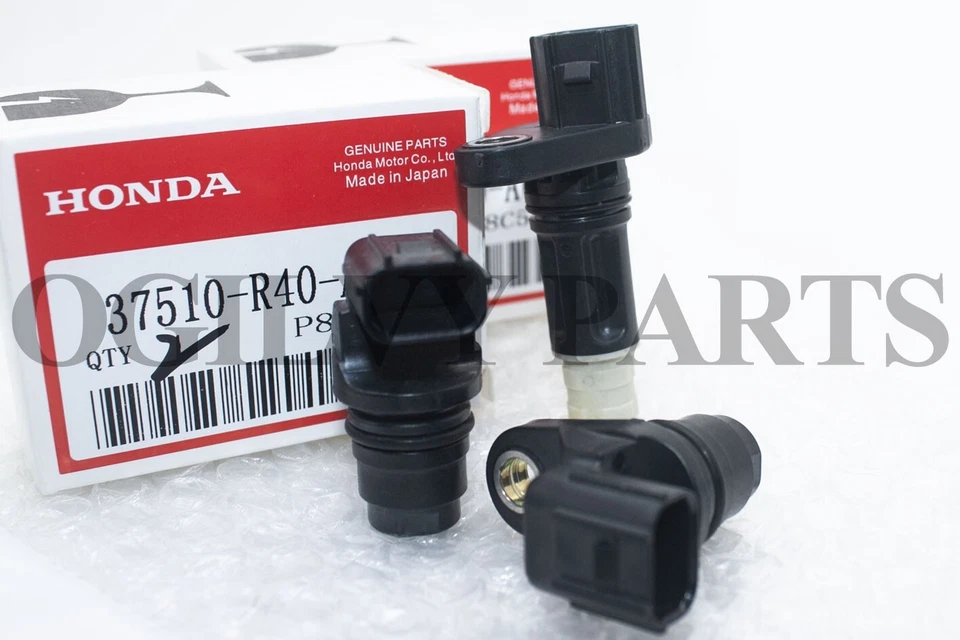 Nuevo (3) Sensor de posición genuino del árbol de levas/cigüeñal para Acura Honda 08-15 2.4 Foto 4 de 4