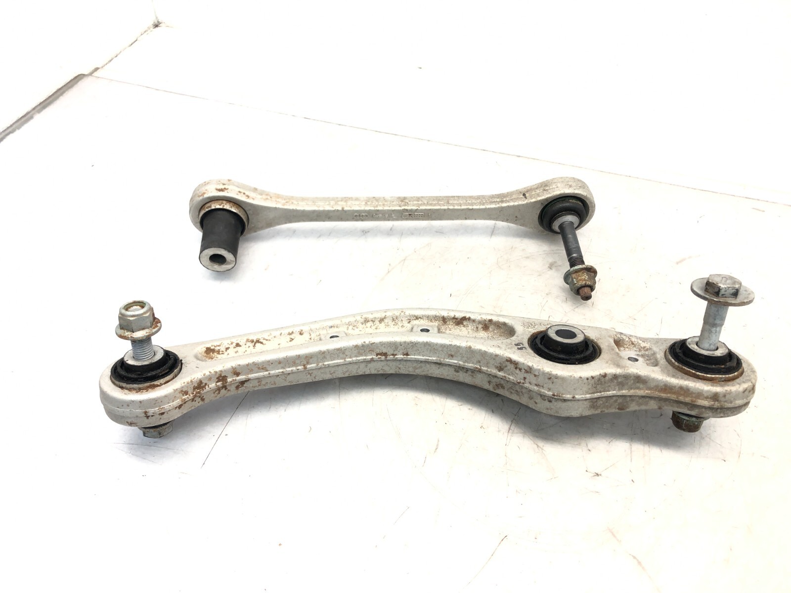 2014-2018 BENTLEY FLYING SPUR AWD LEFT DRIVER REAR UPPER CONTROL ARM SET OEM