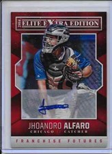 2014 ELITE EXTER EDITION AUTOGRAPH JHOANDRO ALFARO 377/499