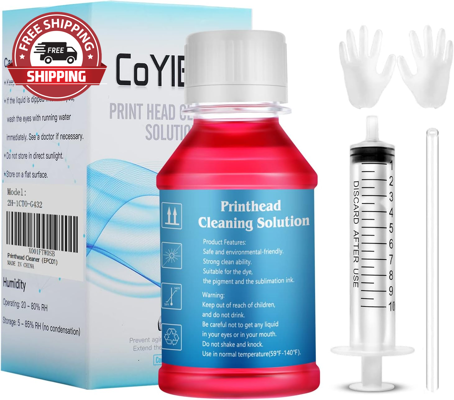 Printhead Cleaning Kit for Epson ET-2850, ET-2800, ET-2803 Printers