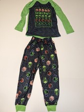Minecraft Boys Long Sleeve Top and Pants, 2-Piece Pajamas Set, Size 4/5