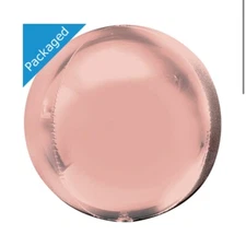 Anagram 15” Rose Gold Orbz Balloon