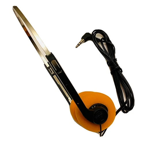 Orange Lightweight Headphones- Prop Star Lord Sony Walkman Guardians of Galaxy