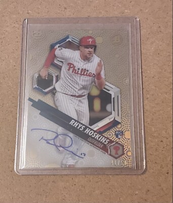 2018 Rhys Hoskins Bowman High Tek RC Auto/50