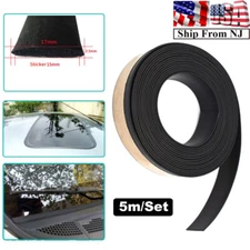 5M Car Weather Strip Window Windshield Seal Strip Front Side Roof Moulding Trim