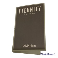 CALVIN KLEIN ETERNITY FOR MEN 1.2ml .04oz Sample Toilette SPRAY SAMPLE New