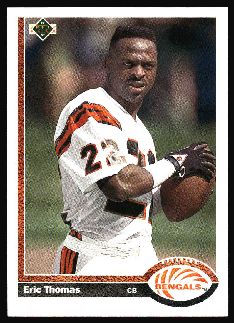 1991 Upper Deck Eric Thomas    #688 Cincinnati Bengals