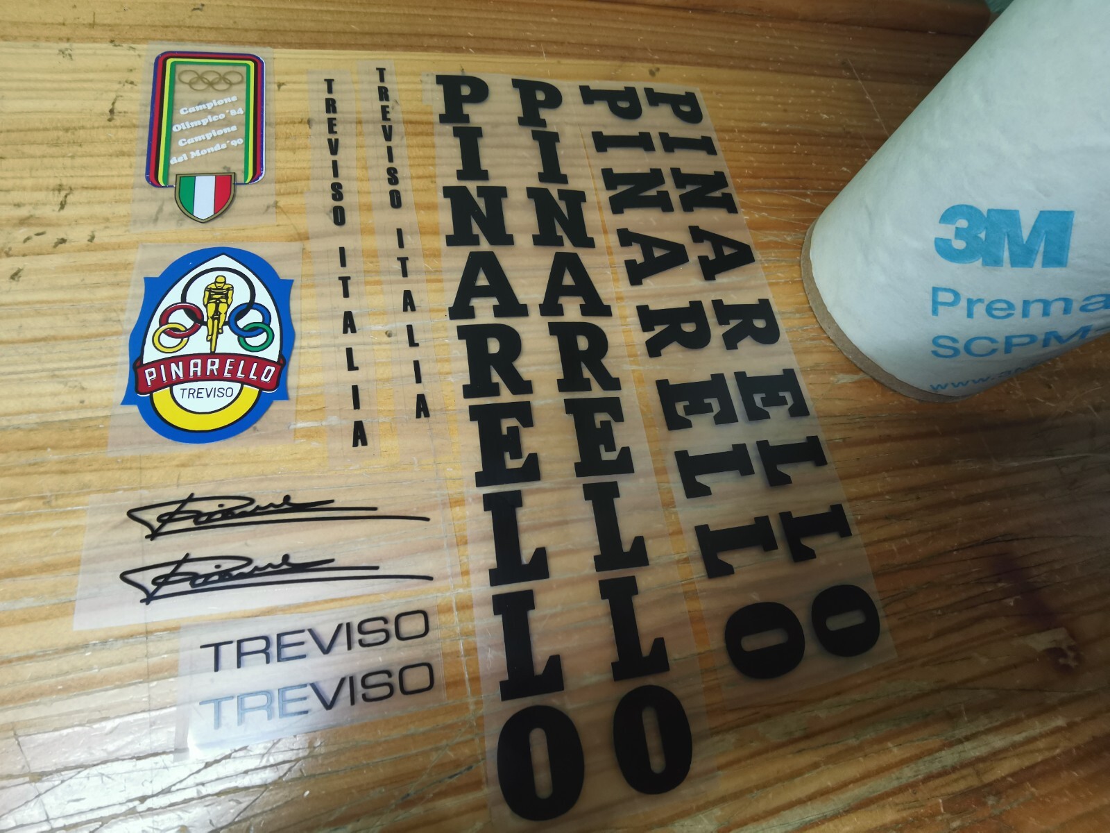 pinarello-treviso-black-kit-vinyl-decal-sticker-stickers-ebay