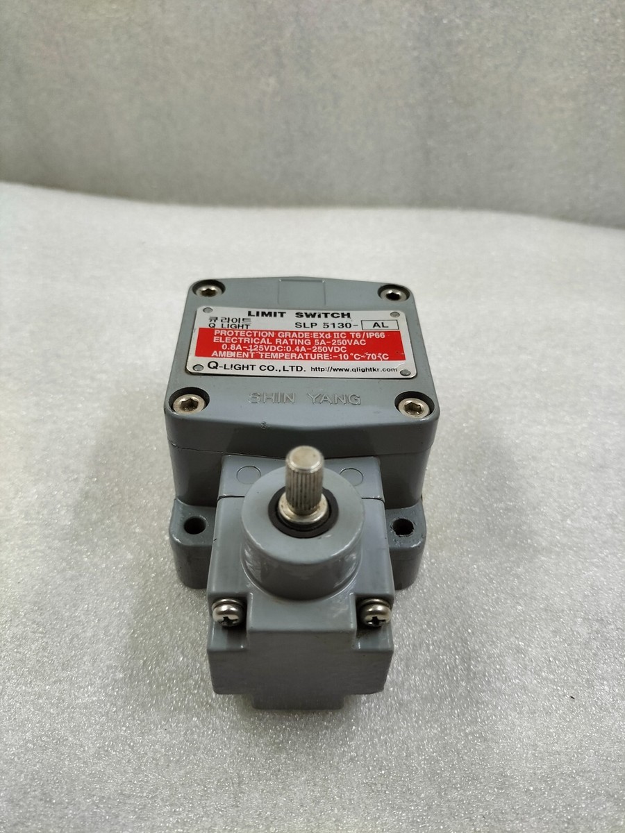 SHIN YANG Q-LIGHT SLP-5130-AL LIMIT SWITCH | eBay