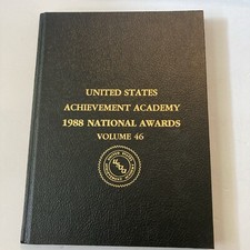 United States Achievement Academy 1988 National Awards Volume 46 Hardcover Book