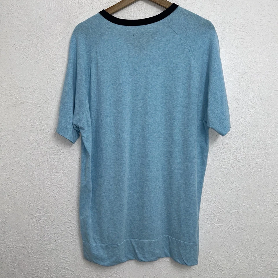 Camiseta deportiva GoodMan Brand Premium Victory con muesca en V manga corta grande para hombre Foto 2 de 4