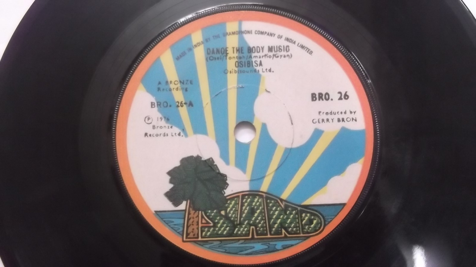 OSIBISA  right now rare SINGLE 7