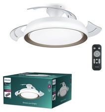Philips Ceiling Light Fan LED Philips Bliss Remote Control White