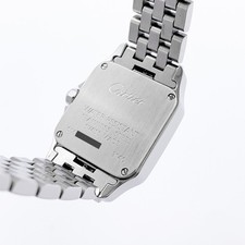 CARTIER Santos Demoiselle SM SS Purple Logo Dial Limited Edition Watch 6