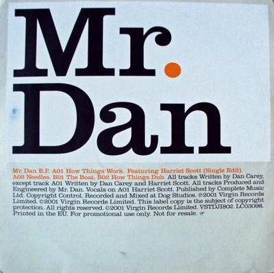 Mr. Dan - EP - Used Vinyl Record 12 - Promo - G12170z